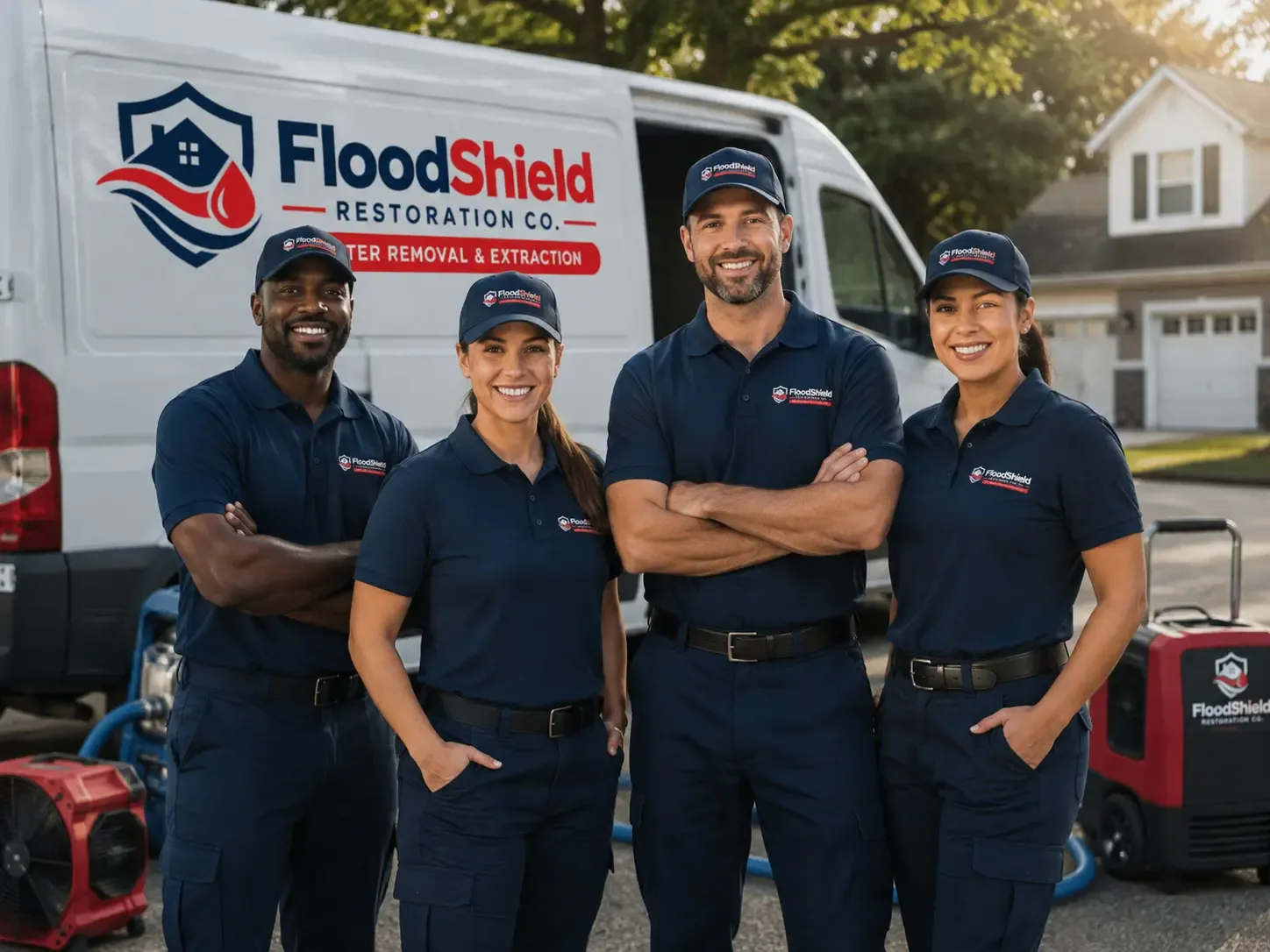 Flood Damage Restoration company in Volcano, HI